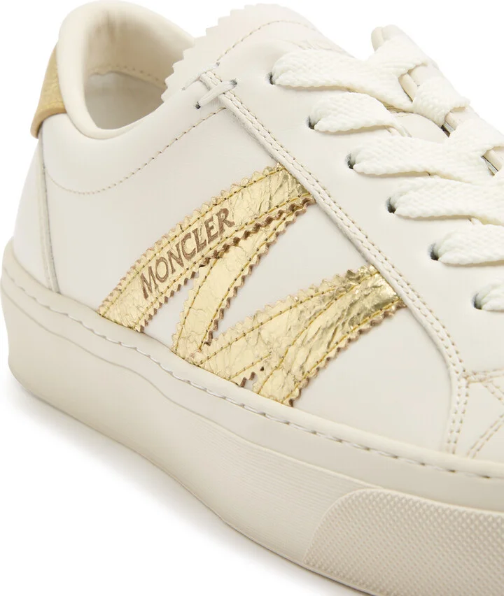 Moncler Monaco 2 Panelled Suede Sneakers - Image 8