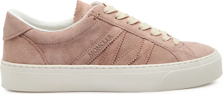 Moncler Monaco 2 Panelled Suede Sneakers