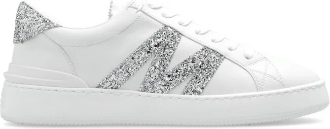 Moncler Monaco Embellished Low-Top Sneakers