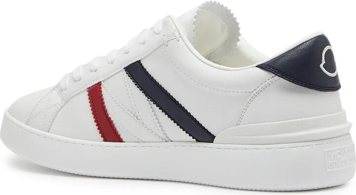 Moncler Monaco Leather Sneakers - Image 2