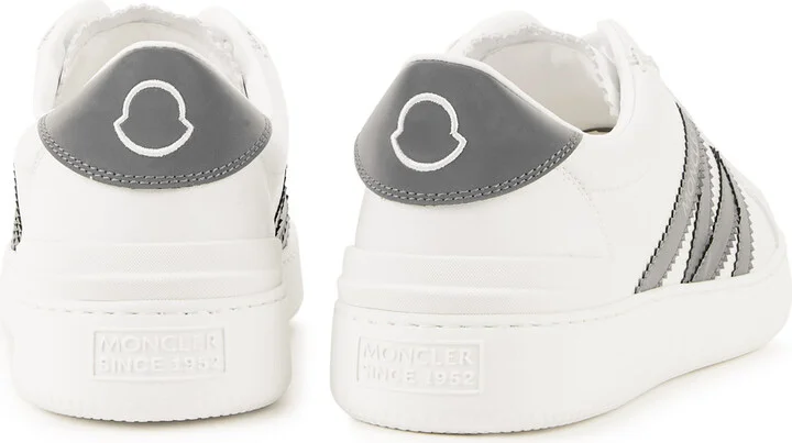 Moncler Monaco Leather Sneakers - Image 3
