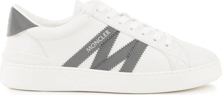 Moncler Monaco Leather Sneakers