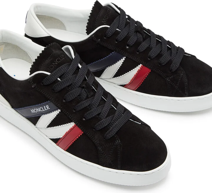 Moncler Monaco Suede Sneakers - Image 3