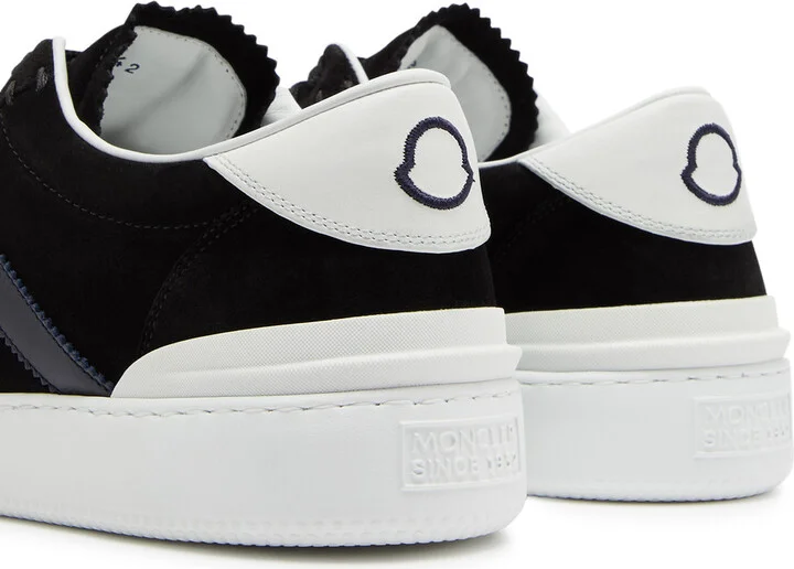 Moncler Monaco Suede Sneakers - Image 4
