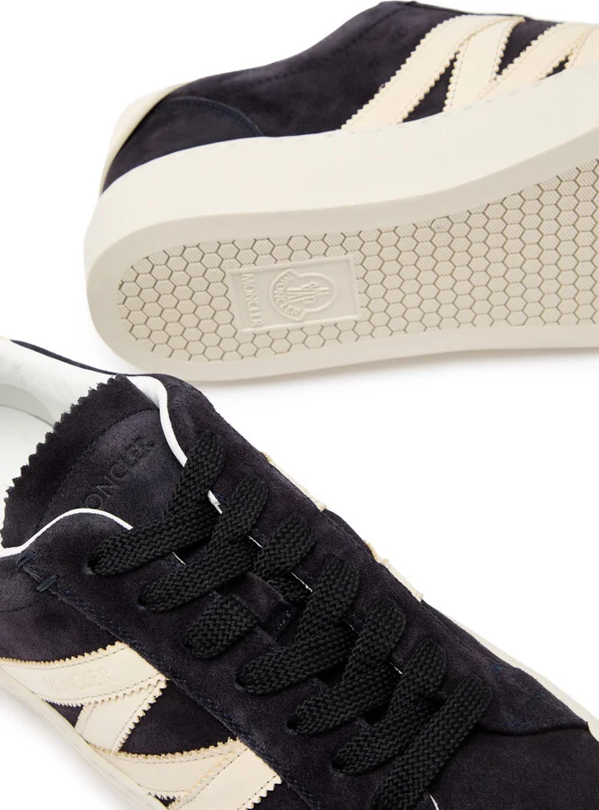 Moncler Monaco Suede Sneakers - Image 4