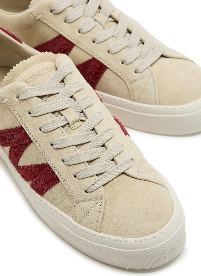 Moncler Monaco Suede Sneakers - Image 3