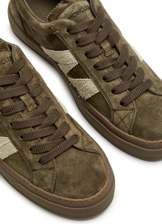 Moncler Monaco Suede Sneakers - Image 7