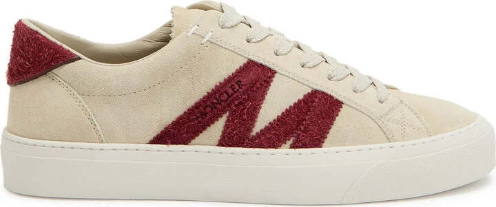 Moncler Monaco Suede Sneakers