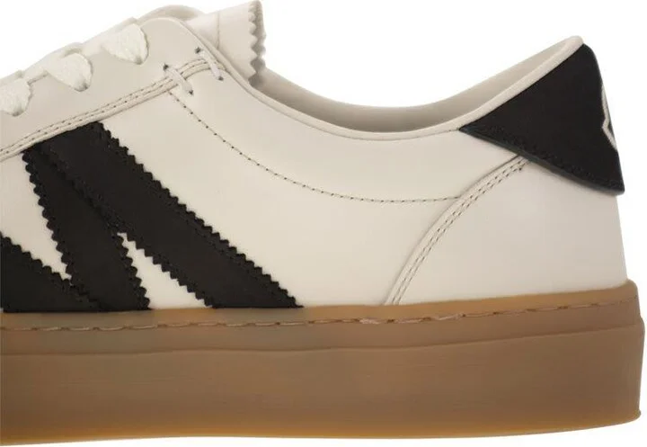Moncler Monaco2 - Leather And Nubuck Sneakers. - Image 7