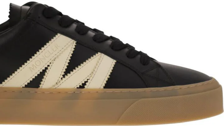 Moncler Monaco2 - Leather And Nubuck Sneakers. - Image 6