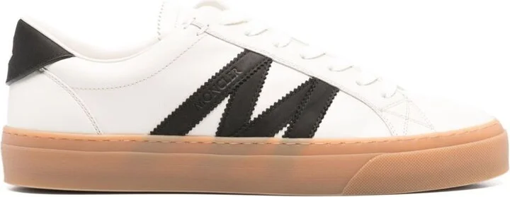Moncler Monaco2 - Leather And Nubuck Sneakers