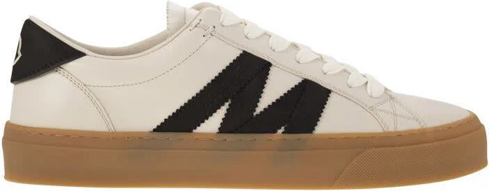 Moncler Monaco2 - Leather And Nubuck Sneakers.