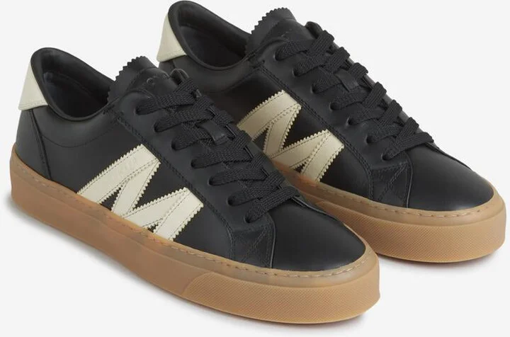 Moncler Monaco2 Leather Sneakers - Image 2