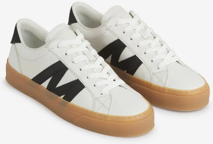 Moncler Monaco2 Leather Sneakers - Image 2
