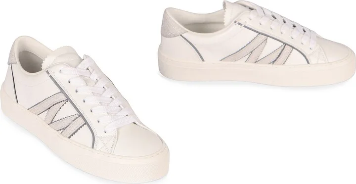 Moncler Monaco2 Leather Sneakers - Image 3