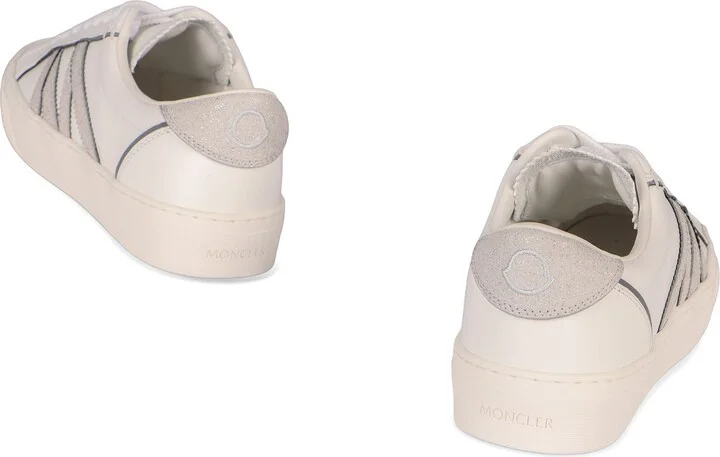 Moncler Monaco2 Leather Sneakers - Image 4