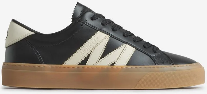 Moncler Monaco2 Leather Sneakers