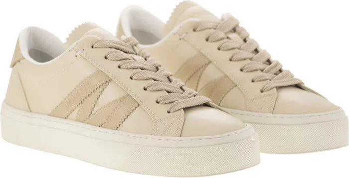 Moncler Monaco2 - Leather Trainer - Image 4