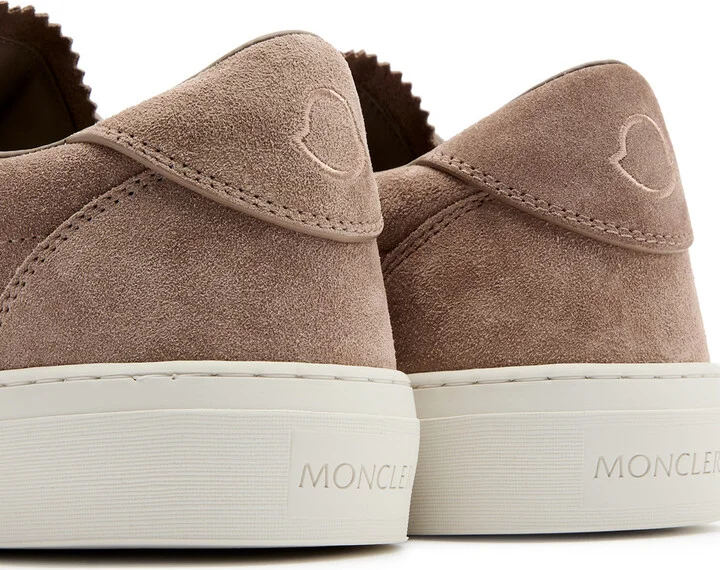 Moncler Monaco2 Panelled Suede Sneakers - Image 4