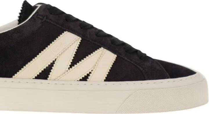 Moncler Monaco2 - Suede And Nubuck Leather Trainers - Image 4