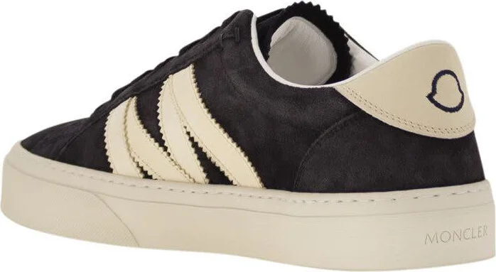 Moncler Monaco2 - Suede And Nubuck Leather Trainers - Image 3