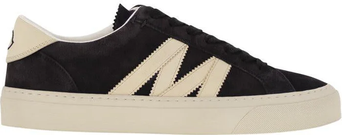 Moncler Monaco2 - Suede And Nubuck Leather Trainers