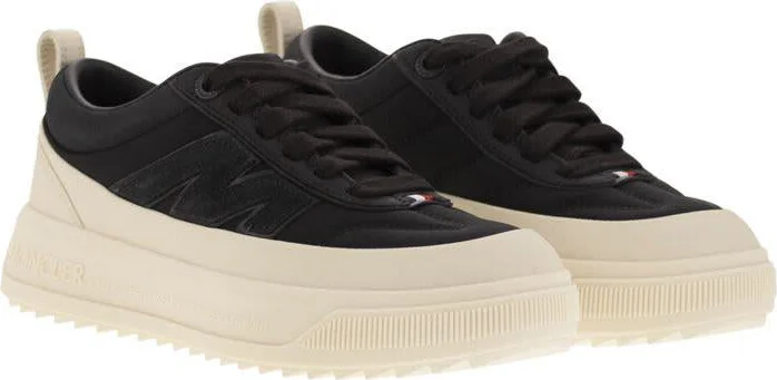 Moncler Moncler Altive - Suede And Nubuck Leather Trainer - Image 4