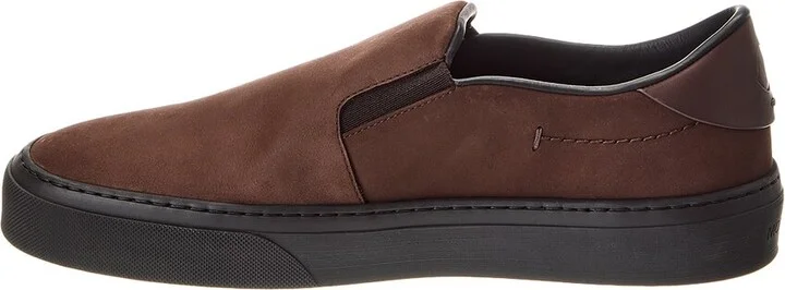 Moncler Monclub Leather Slip-On Sneaker - Image 2