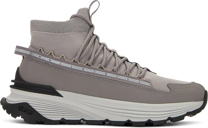 Moncler Monte Runner High Top Sneaker in Grey