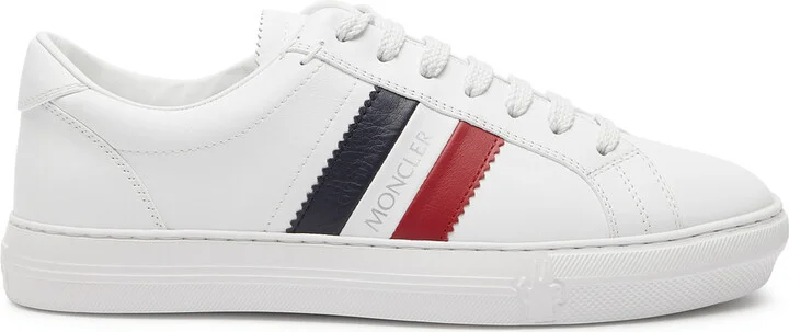 Moncler New Monaco Leather Sneakers