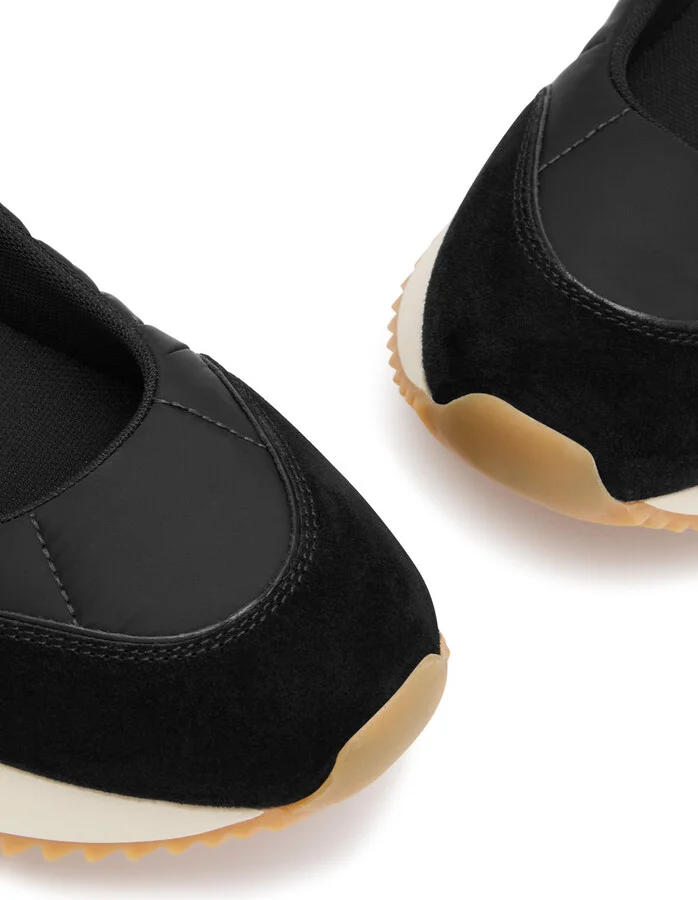 Moncler Pacey Ballet Panelled Nylon Sneakers - Image 3