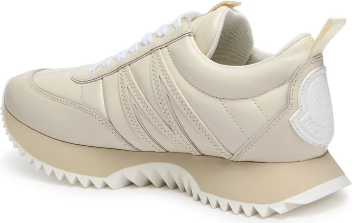 Moncler Pacey Panelled Leather Sneakers - Image 2