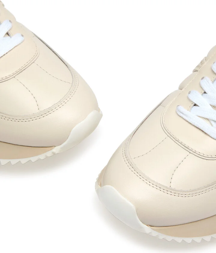 Moncler Pacey Panelled Leather Sneakers - Image 3