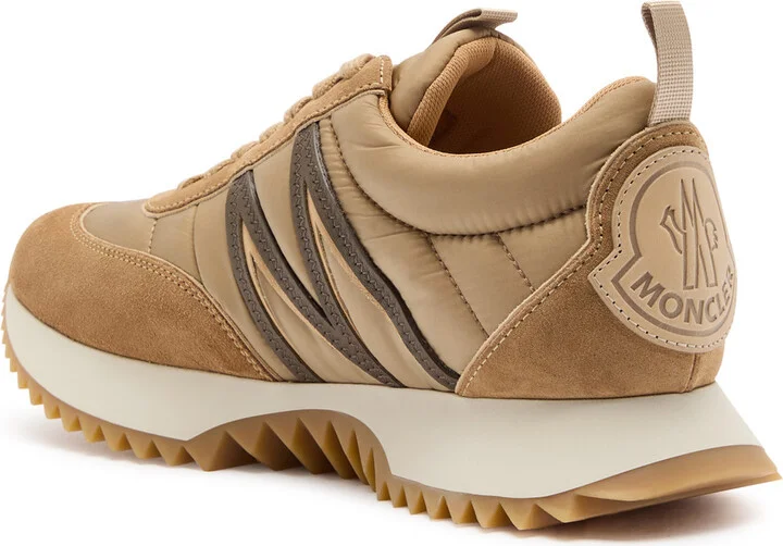 Moncler Pacey Panelled Suede Sneakers - Image 2