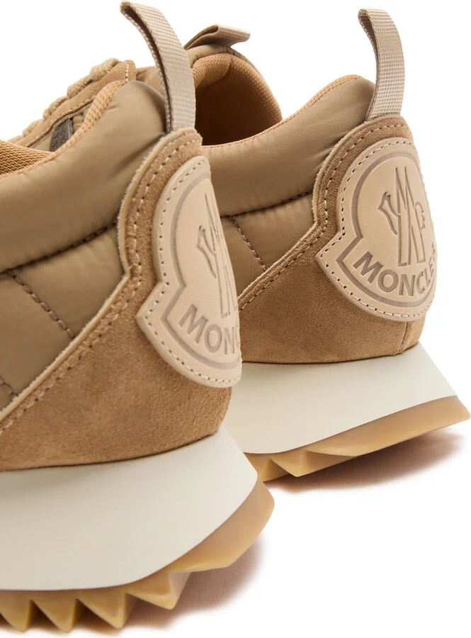 Moncler Pacey Panelled Suede Sneakers - Image 4