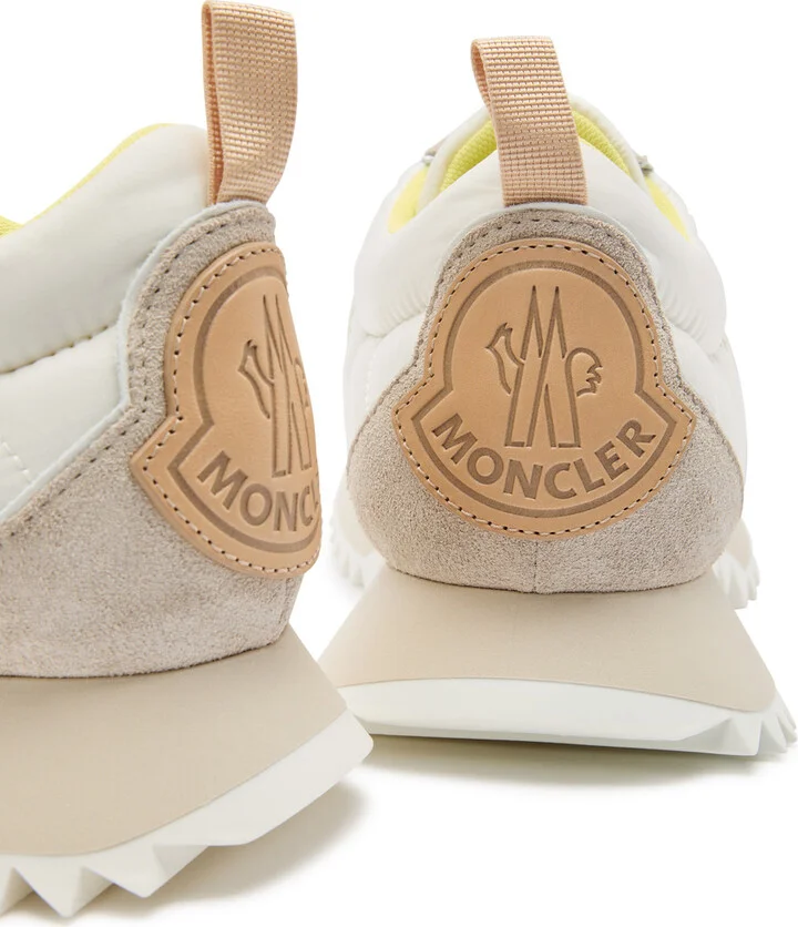 Moncler Pacey Panelled Suede Sneakers - Image 8