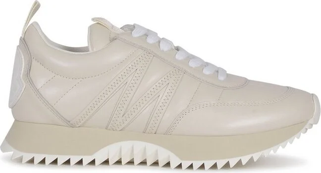 Moncler Pacey Round Toe Lace-Up Sneakers