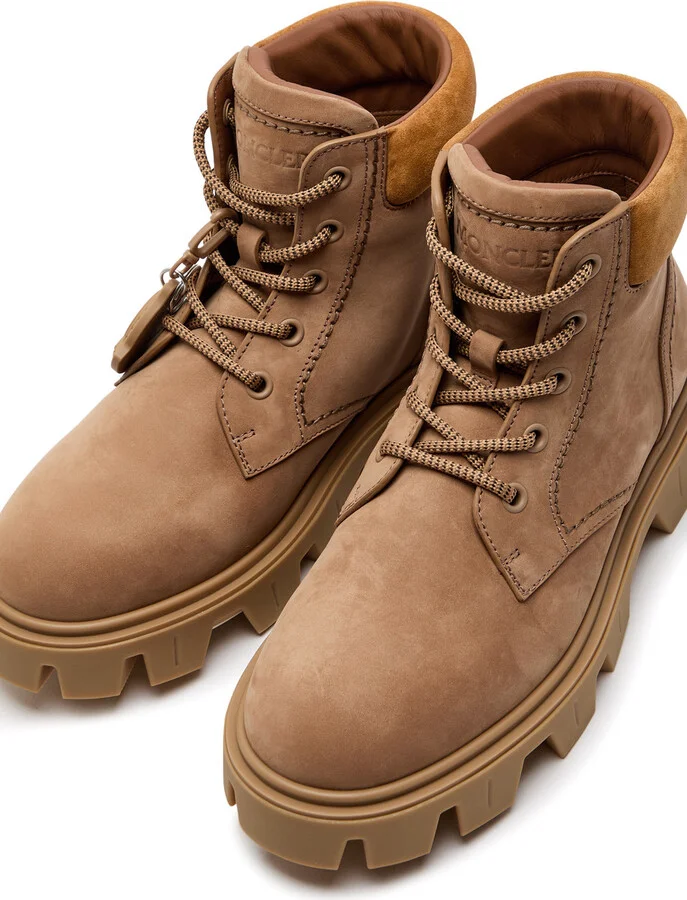 Moncler Peak City Nubuck Hiking Boots - Image 3