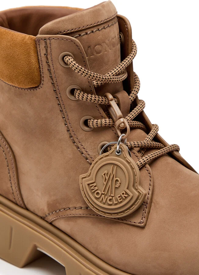 Moncler Peak City Nubuck Hiking Boots - Image 4