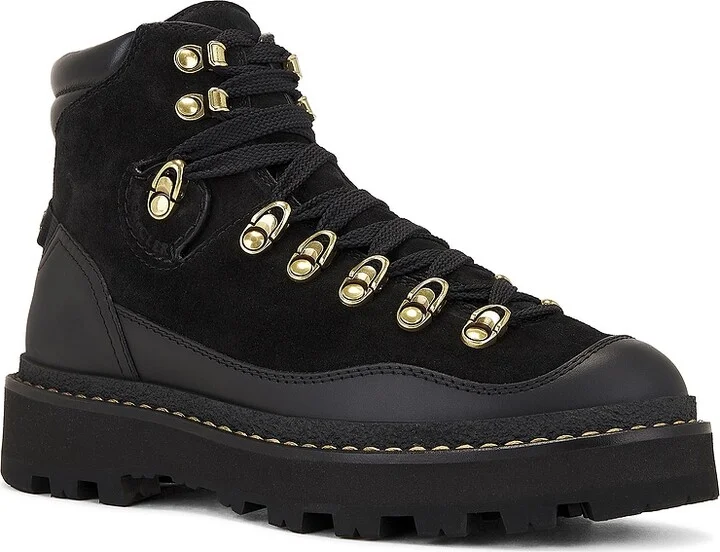 Moncler Peka Trek Hiking Boot in Black - Image 2