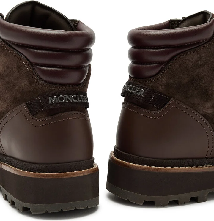 Moncler Peka Trek Suede Hiking Boots - Image 4
