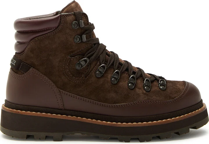 Moncler Peka Trek Suede Hiking Boots