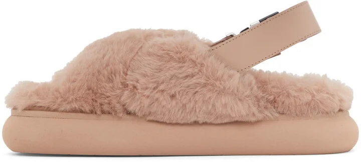 Moncler Pink Solarisse Sandals - Image 3