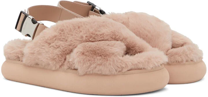 Moncler Pink Solarisse Sandals - Image 4