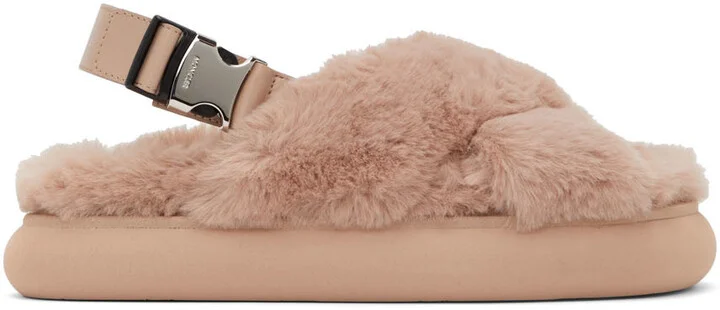 Moncler Pink Solarisse Sandals