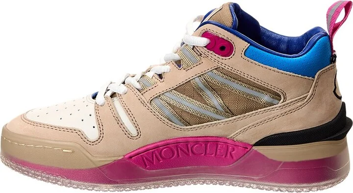 Moncler Pivot Mid Leather Sneaker - Image 2