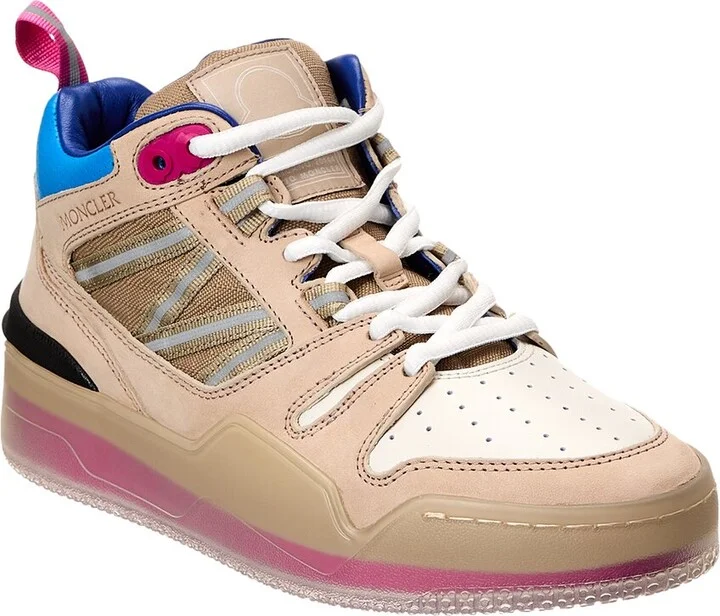 Moncler Pivot Mid Leather Sneaker