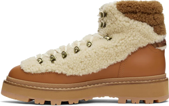 Moncler Tan Peka Trek Boots - Image 3