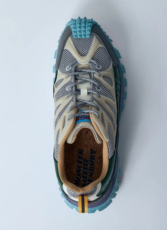 Moncler Trailgrip Amoeba Sneakers - Man Sneakers Blue Eu - 42 - Image 6