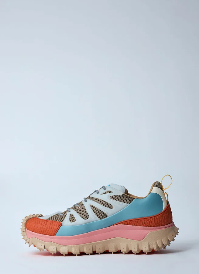 Moncler Trailgrip Amoeba Sneakers - Man Sneakers Pink Eu - 40 - Image 4